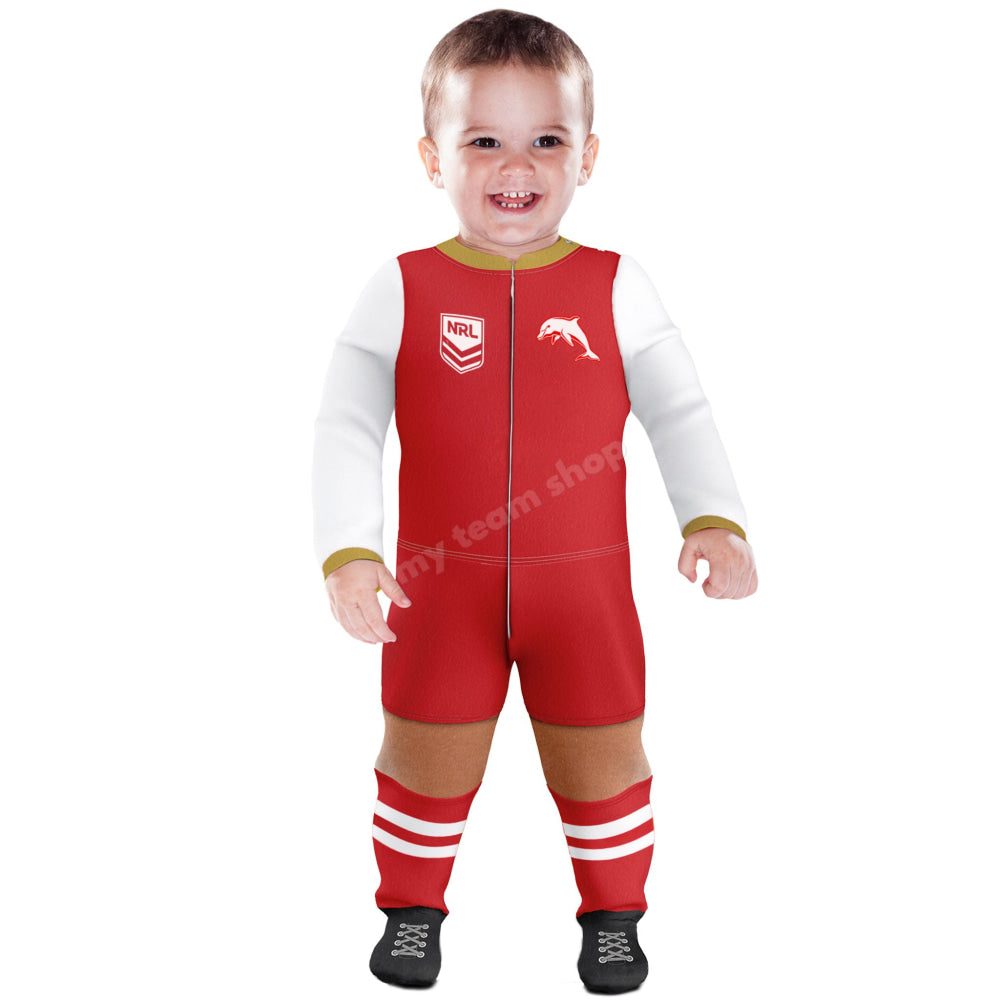 DOLPHINS NRL INFANT FOOTYSUIT Infant Footysuit