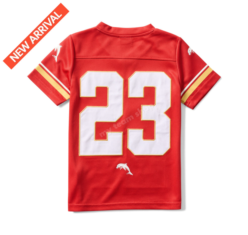 DOLPHINS NRL YOUTH GRIDIRON MESH JERSEY NRL Gridiron Jersey