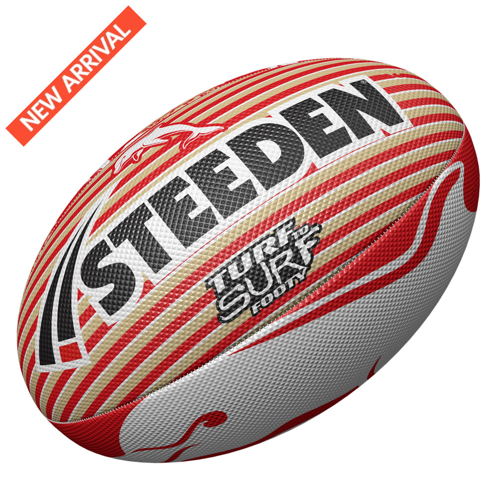 DOLPHINS ’TURF TO SURF’ NRL BEACH FOOTY NRL Football