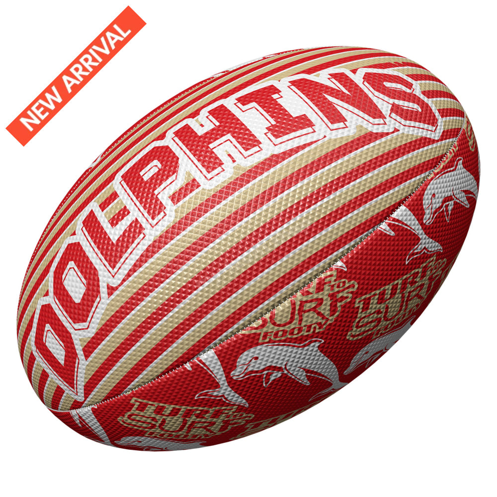 DOLPHINS ’TURF TO SURF’ NRL BEACH FOOTY NRL Football