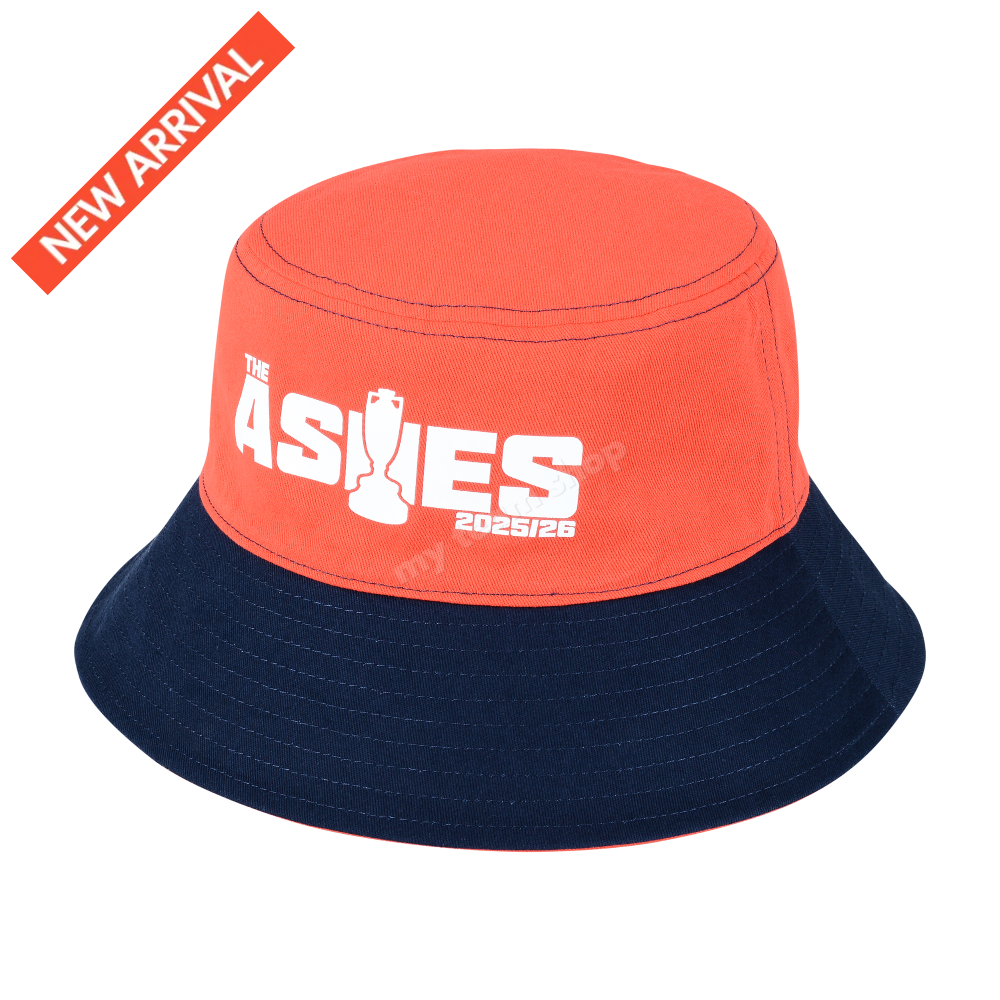 ENGLAND ASHES 25/26 NAVY/RED REVERSIBLE BUCKET HAT