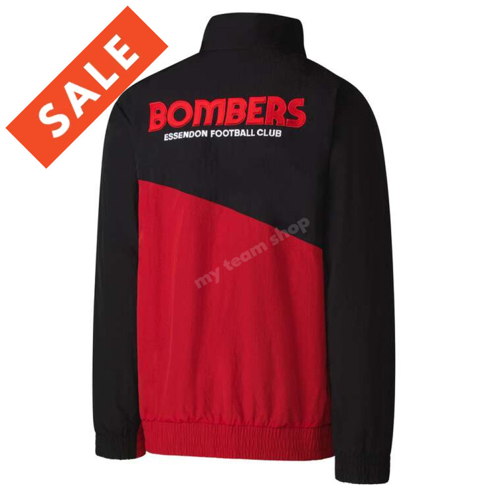 Essendon Bombers 2025 Afl 90’S Zip Jacket