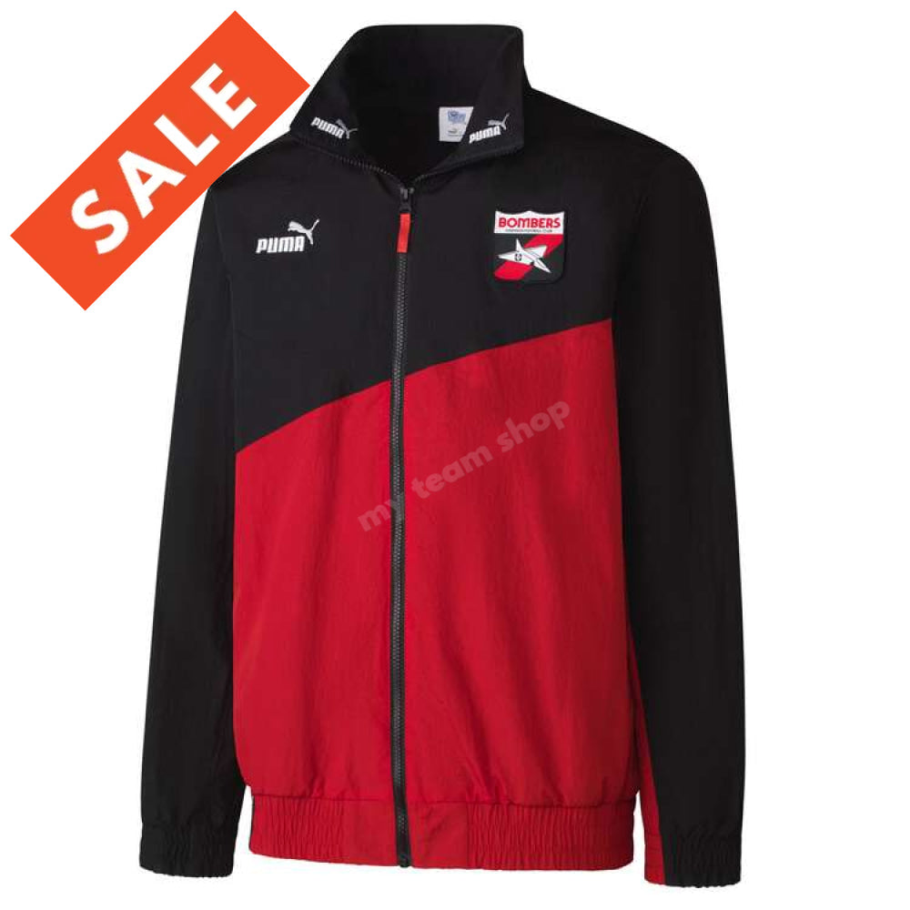 Essendon Bombers 2025 Afl 90’S Zip Jacket