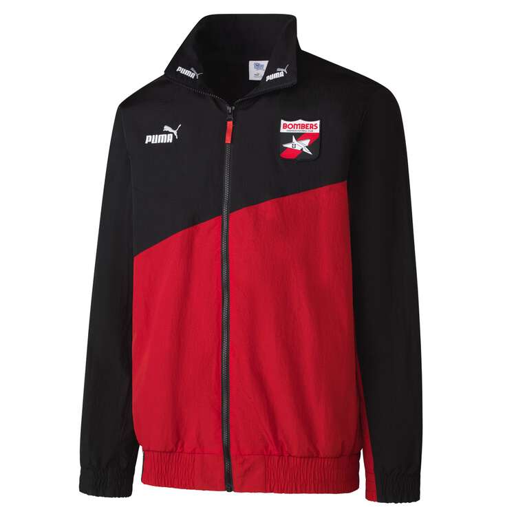Essendon Bombers 2025 Afl 90’S Zip Jacket