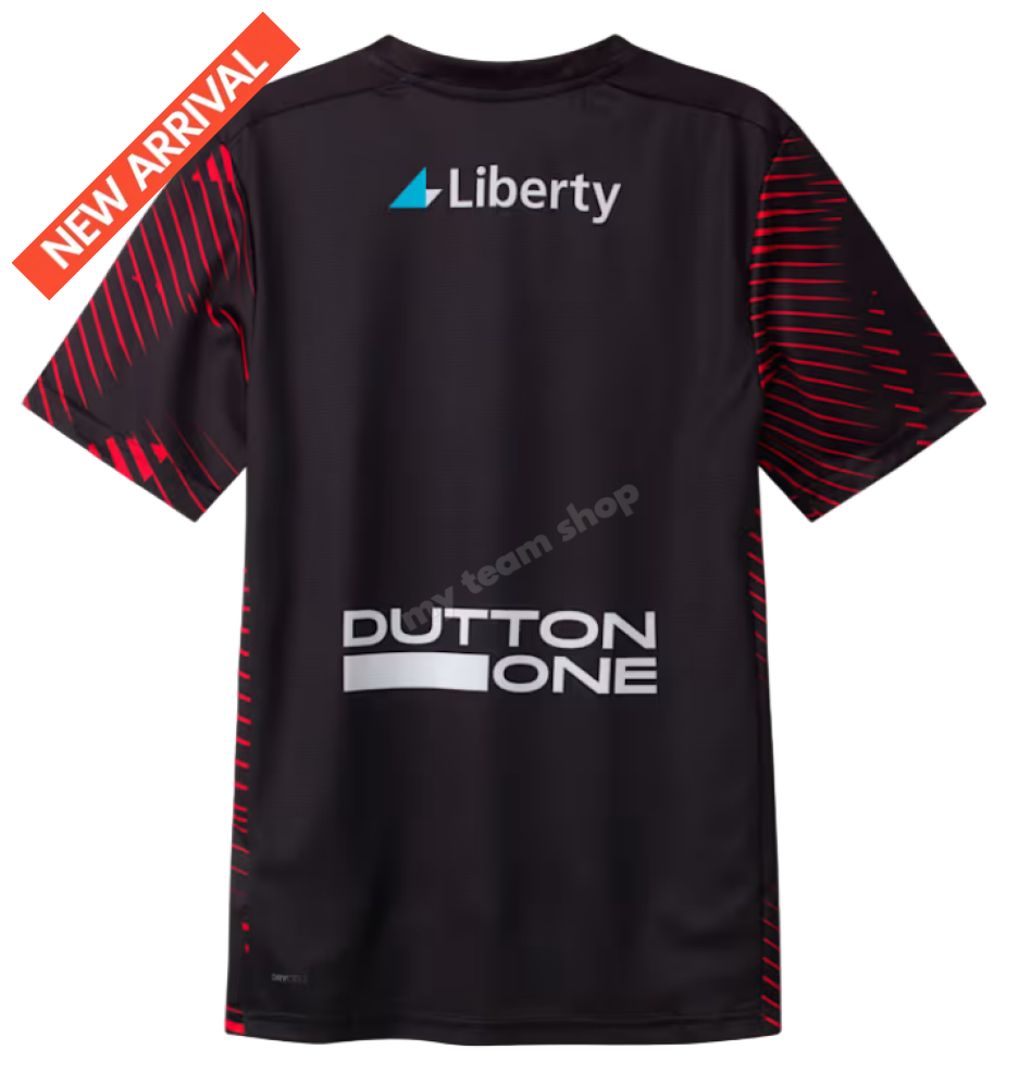 ESSENDON BOMBERS 2026 AFL BLACK TRAINING TEE AFL Training Tee