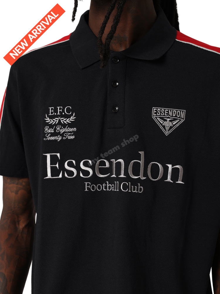 ESSENDON BOMBERS AFL MULTI LOGO POLO AFL Multi Logo Polo