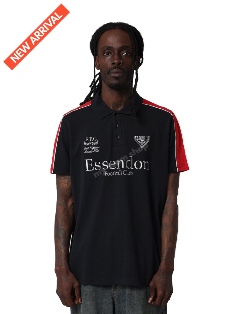 ESSENDON BOMBERS AFL MULTI LOGO POLO AFL Multi Logo Polo