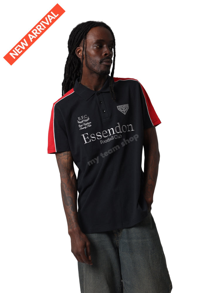 ESSENDON BOMBERS AFL MULTI LOGO POLO AFL Multi Logo Polo