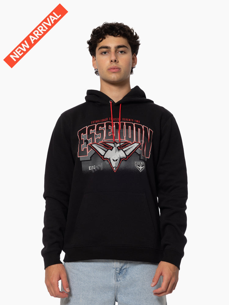 ESSENDON BOMBERS AFL WORDMARK HOODIE AFL Wordmark Hoodie