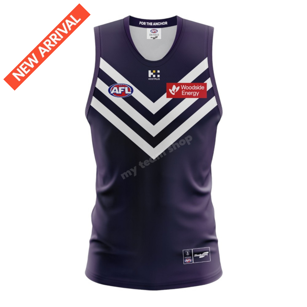 FREMANTLE DOCKERS 2025 AFL HOME GUERNSEY AFL Guernsey