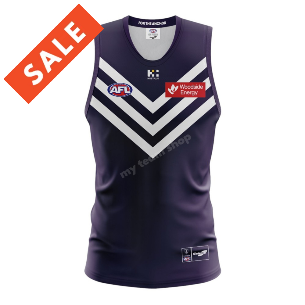 FREMANTLE DOCKERS 2025 AFL HOME GUERNSEY AFL Guernsey