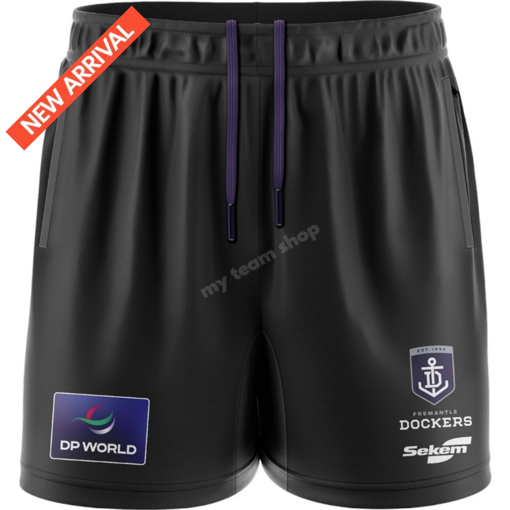 FREMANTLE DOCKERS 2025 AFL TRAINING SHORTS AFL Shorts