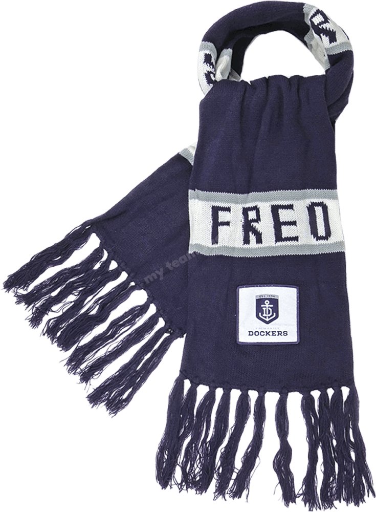 Fremantle Dockers AFL Bar Scarf Scarf