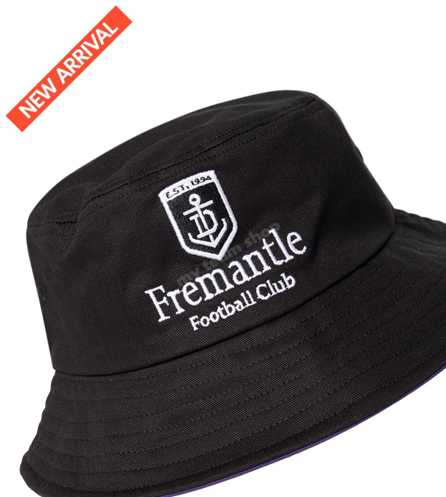FREMANTLE DOCKERS AFL CREST BUCKET HAT AFL Headwear