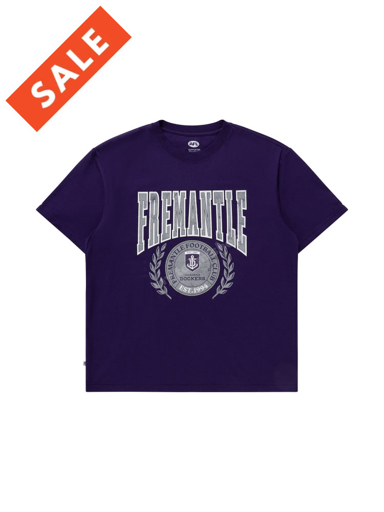 Fremantle Dockers Afl Mens Graphic Tee Graphic Tee