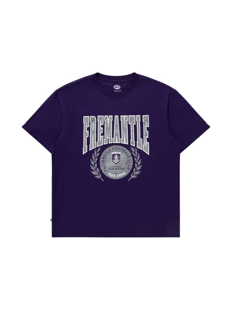 Fremantle Dockers Afl Mens Graphic Tee Graphic Tee