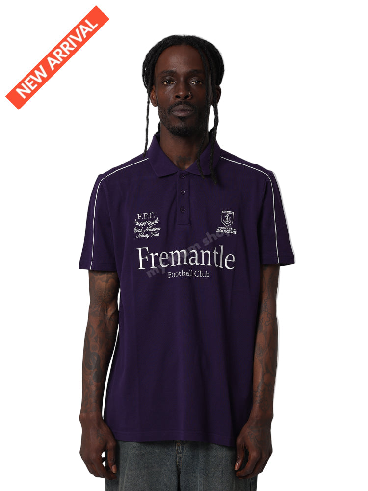 FREMANTLE DOCKERS AFL MULTI LOGO POLO AFL Multi Logo Polo