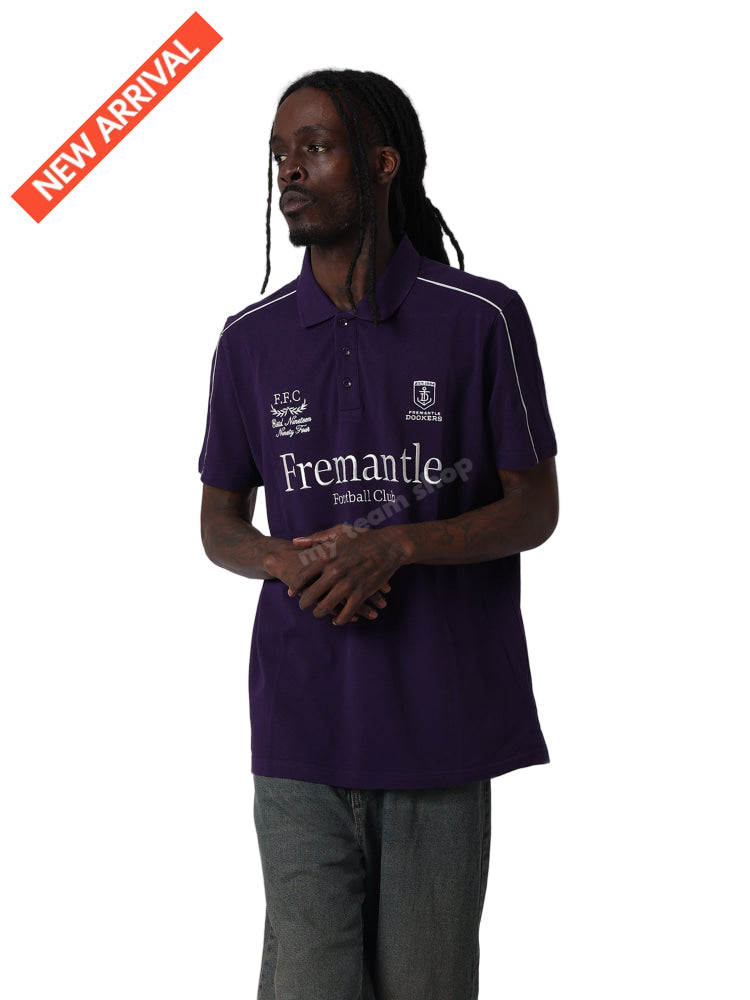 FREMANTLE DOCKERS AFL MULTI LOGO POLO AFL Multi Logo Polo