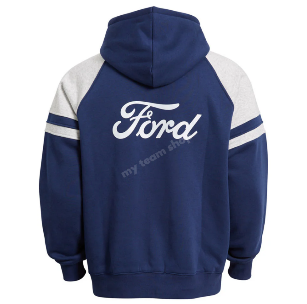 GEELONG CATS 2025 AFL PANELLED HOODIE AFL Panelled hoodie