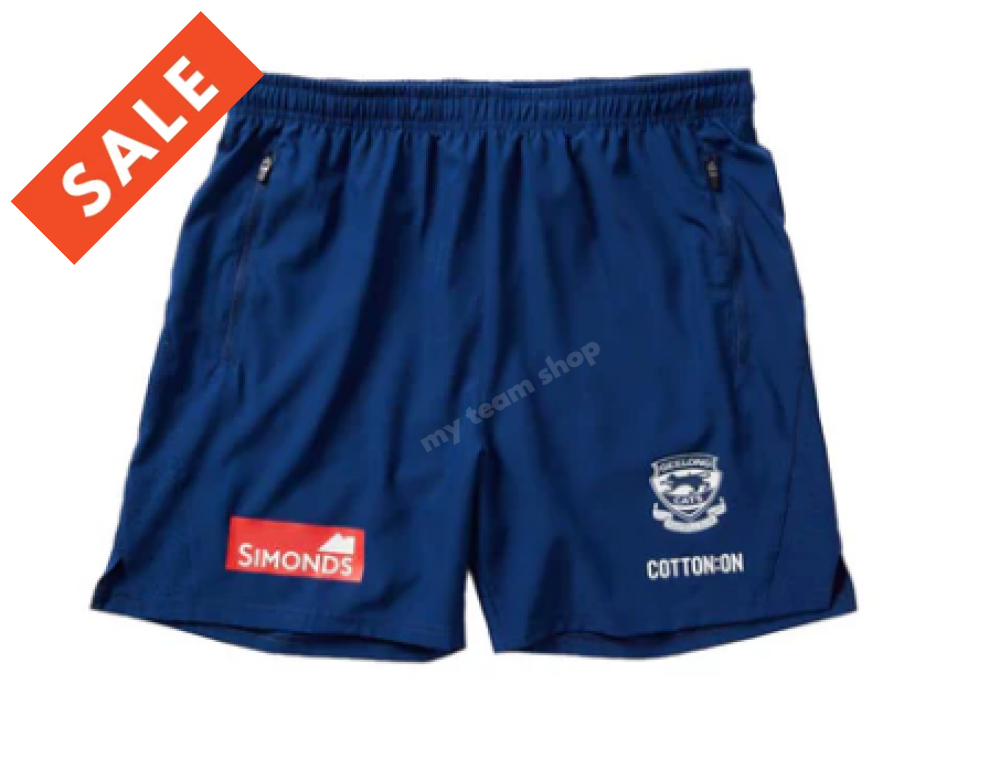 Geelong Cats 2025 Afl Training Shorts Shorts