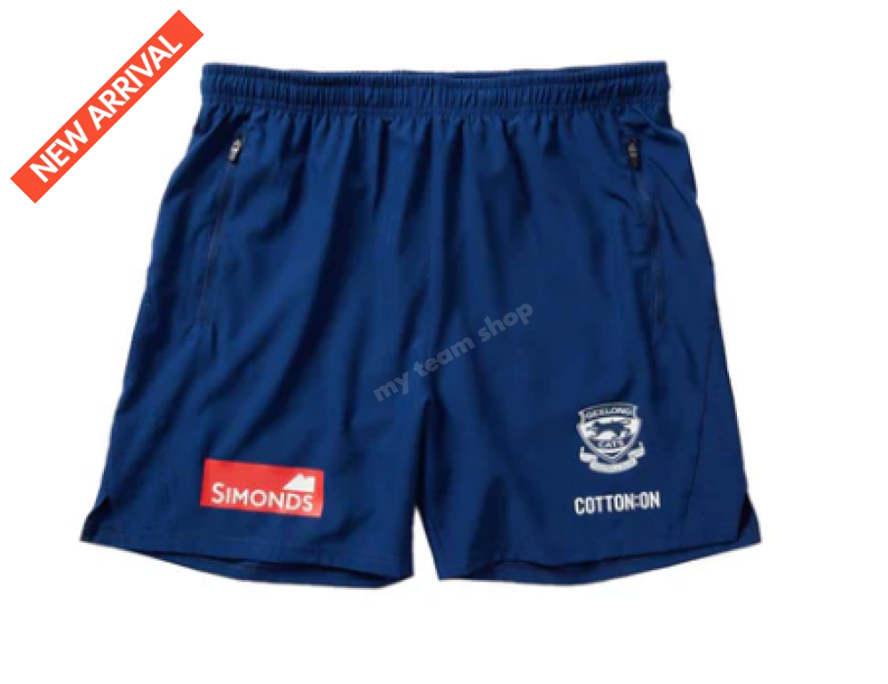 Geelong Cats 2025 Afl Training Shorts Shorts