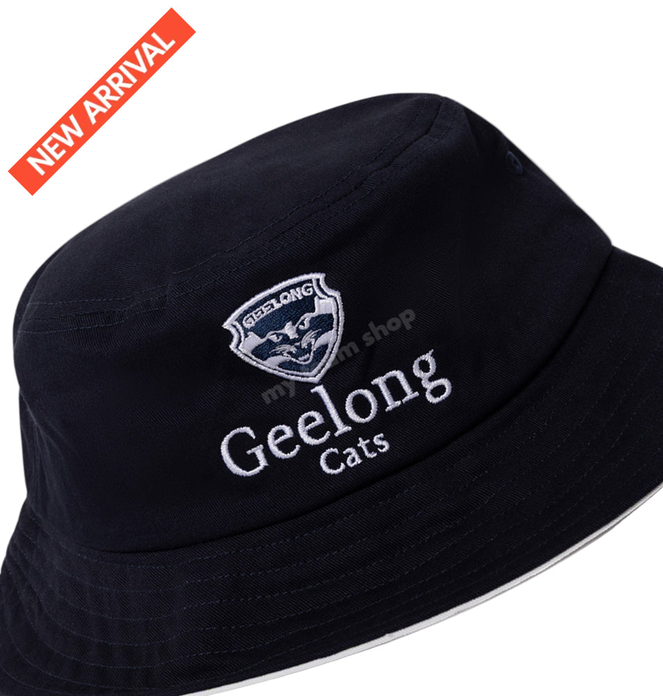 GEELONG CATS AFL CREST BUCKET HAT AFL Headwear
