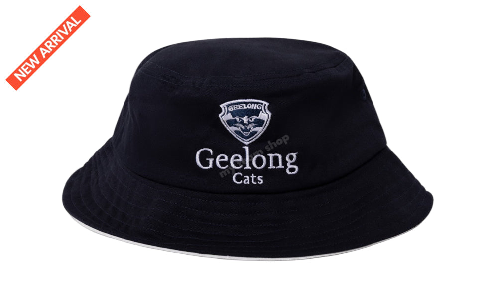 GEELONG CATS AFL CREST BUCKET HAT AFL Headwear