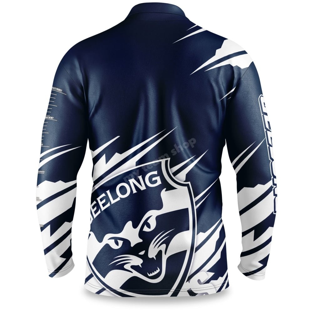 Geelong Cats Afl Ignition Fishing Shirt Fishing Shirt