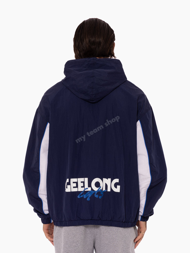 GEELONG CATS AFL THROWBACK SPRAY JACKET AFL Throwback Spray Jacket