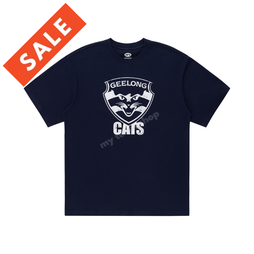 Geelong Cats AFL Core Logo Tee Shirts & Tops