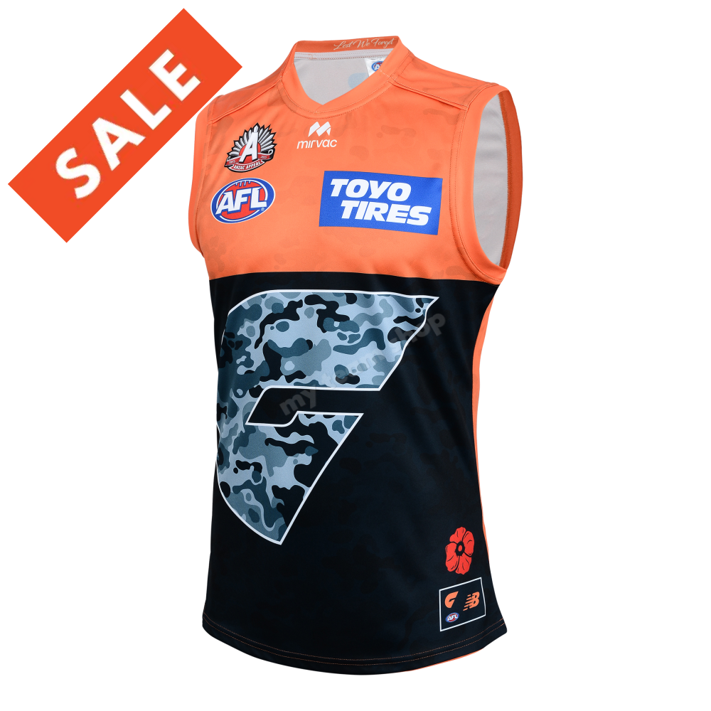 GIANTS 2025 AFL ANZAC GUERNSEY AFL Guernsey