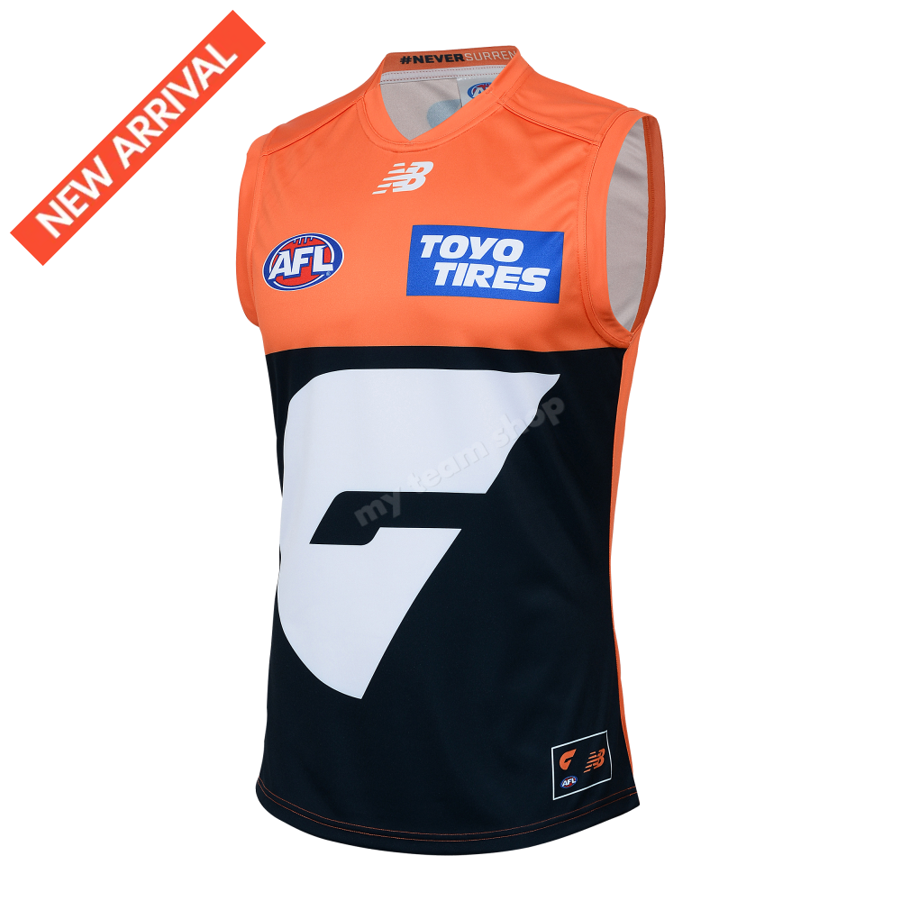 GIANTS 2026 AFL HOME GUERNSEY AFL Guernsey