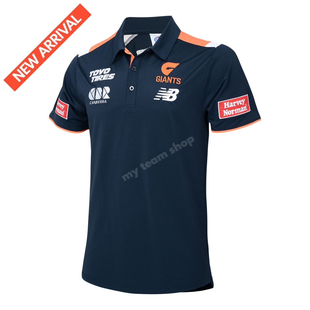 GIANTS 2026 AFL MEDIA POLO AFL Media Polo