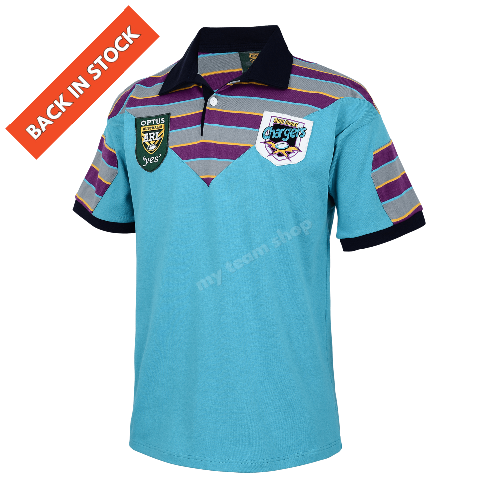 GOLD COAST CHARGERS NRL RETRO JERSEY NRL Retro Jersey