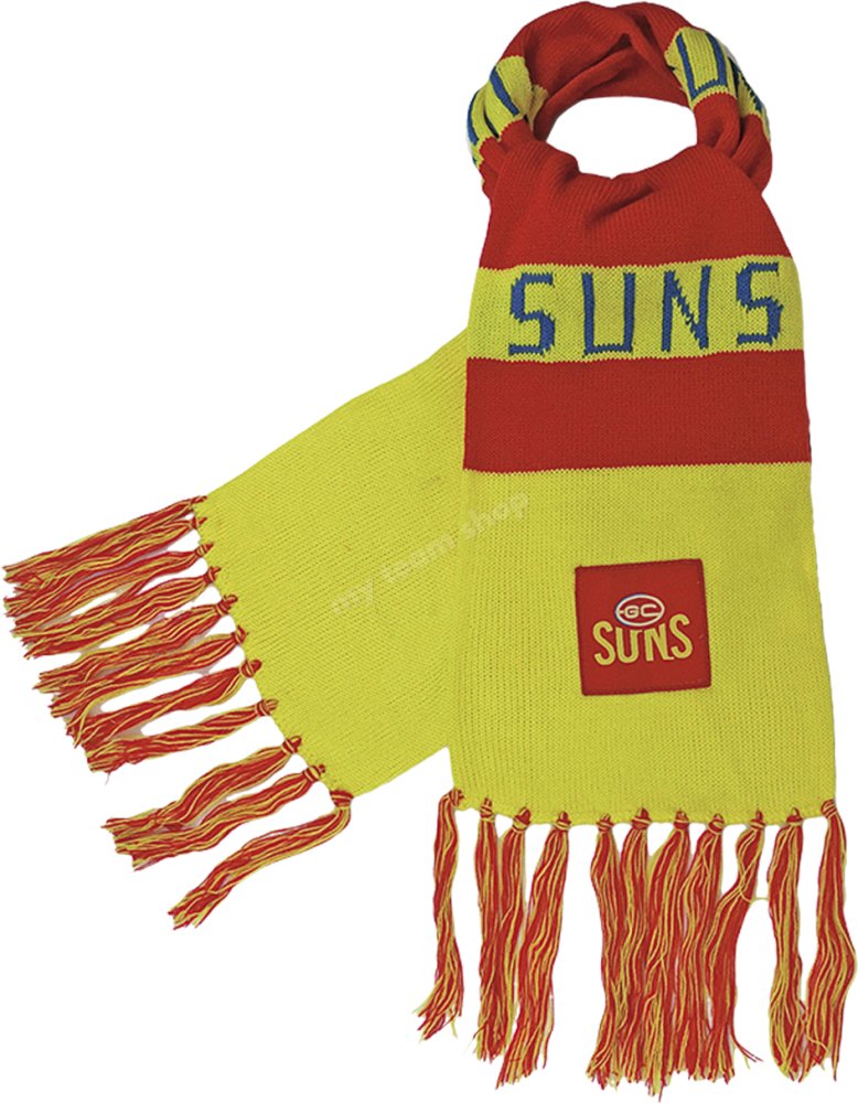 Gold Coast Suns AFL Bar Scarf Scarf