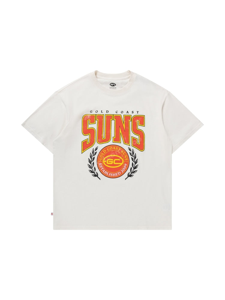 Gold Coast Suns Afl Mens Graphic Tee Graphic Tee