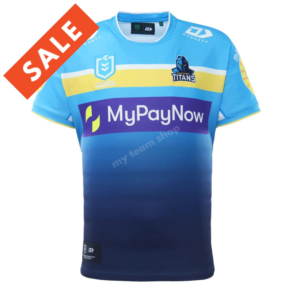 Buy Official Gold Coast Titans 2023 NRL Home Jersey Online – My Team Shop