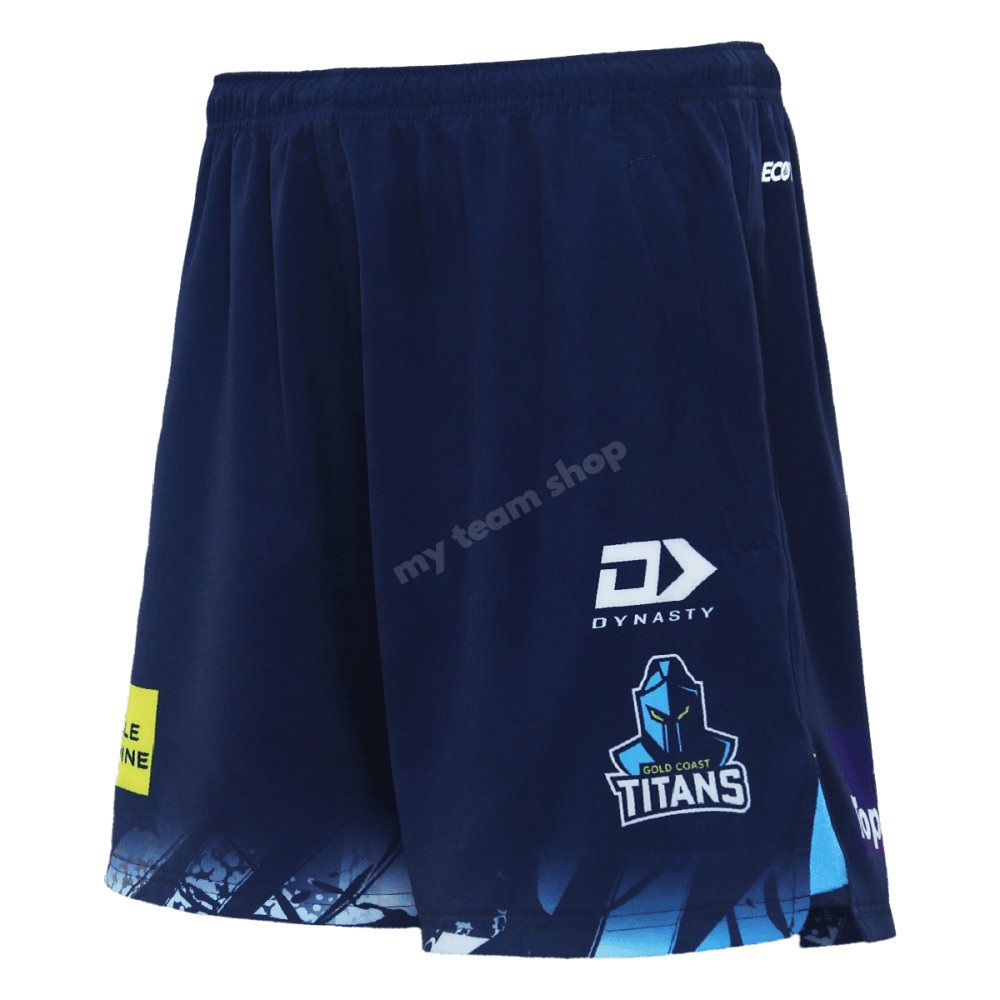 Gold Coast Titans 2024 Nrl Mens Gym Shorts Shorts