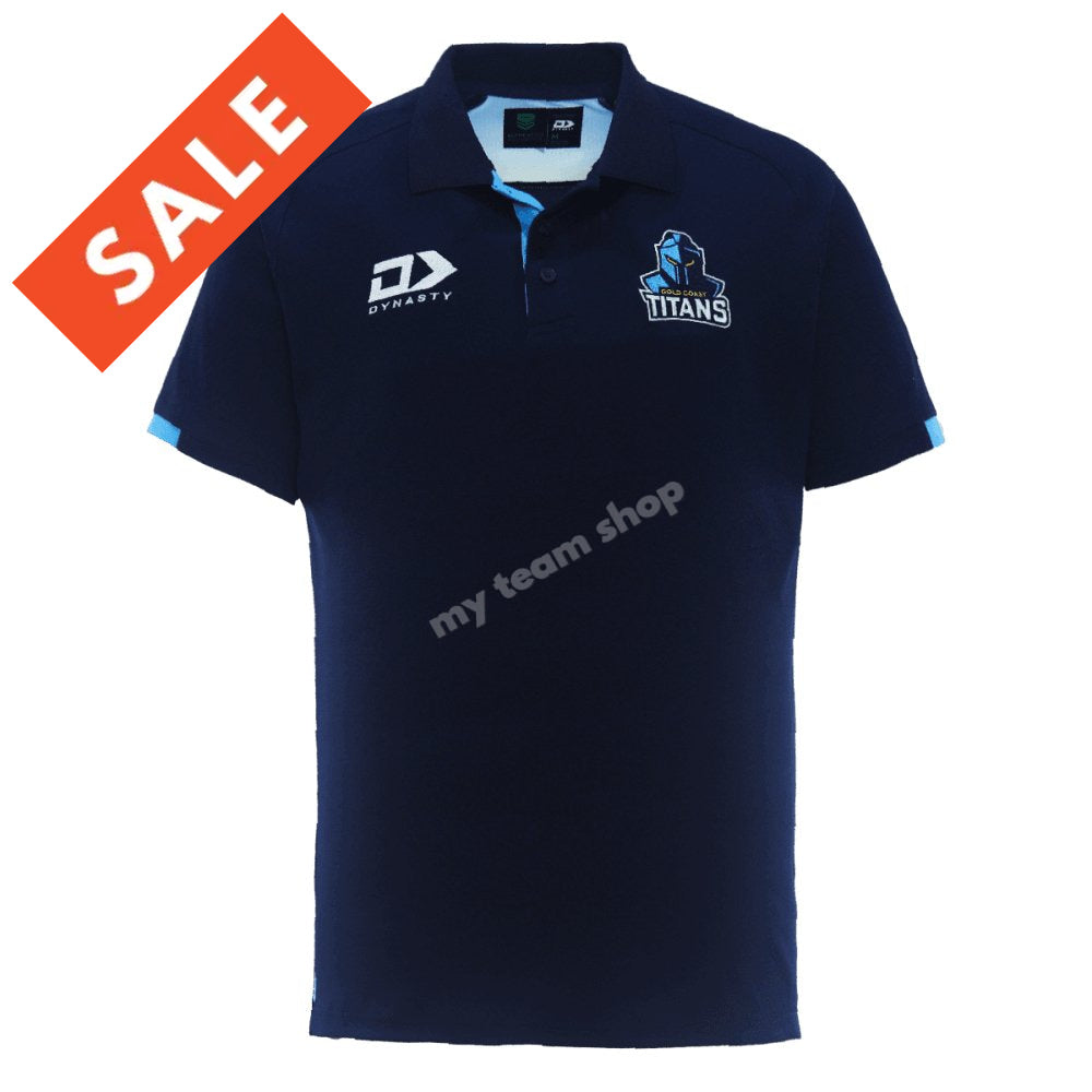 Gold Coast Titans 2024 NRL Mens Media Polo Media Polo