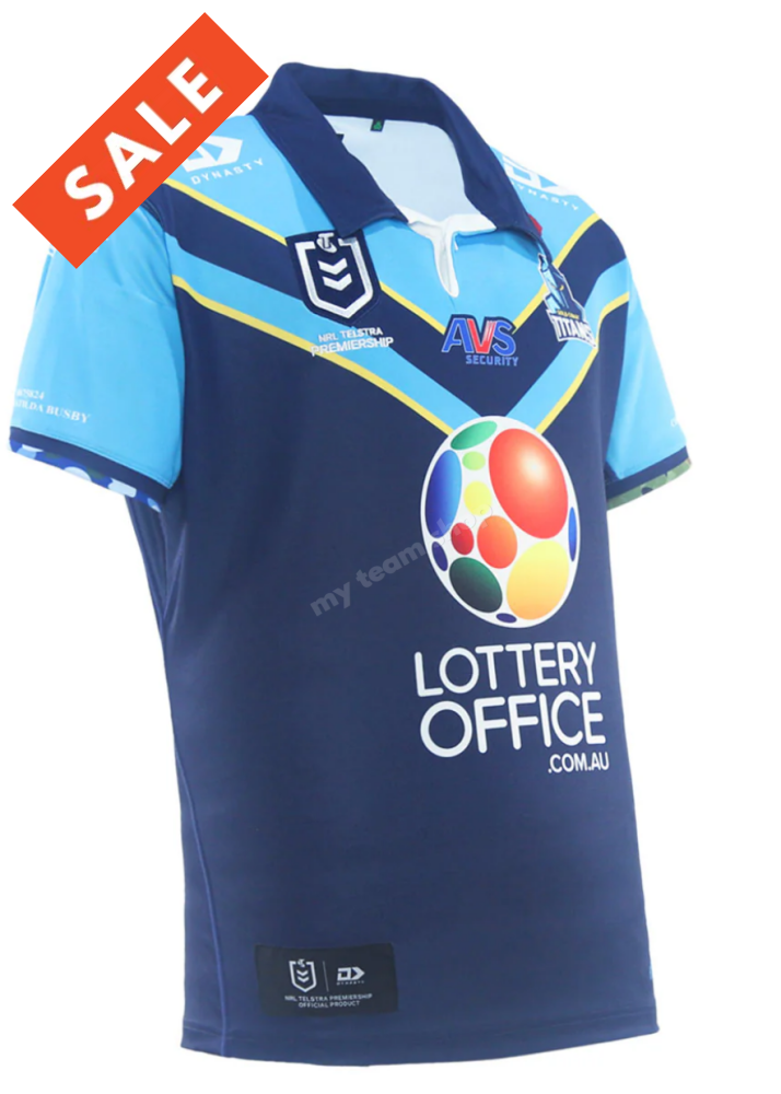 GOLD COAST TITANS 2025 NRL ANZAC JERSEY NRL Replica Jersey