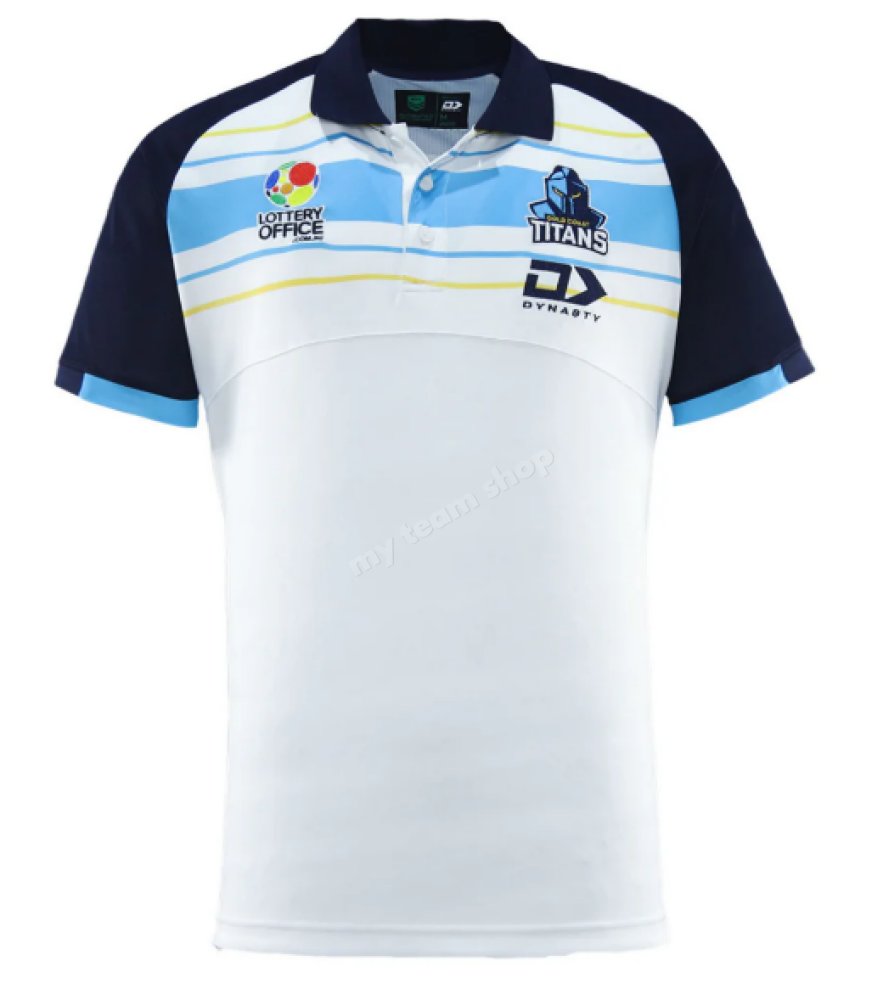 Gold Coast Titans 2025 Nrl Heritage Polo Heritage Polo