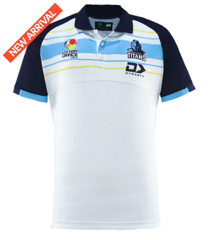 Gold Coast Titans 2025 Nrl Heritage Polo Heritage Polo