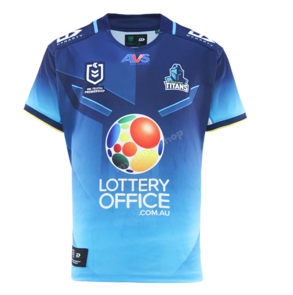 Gold Coast Titans 2025 Nrl Home Jersey Replica Jersey