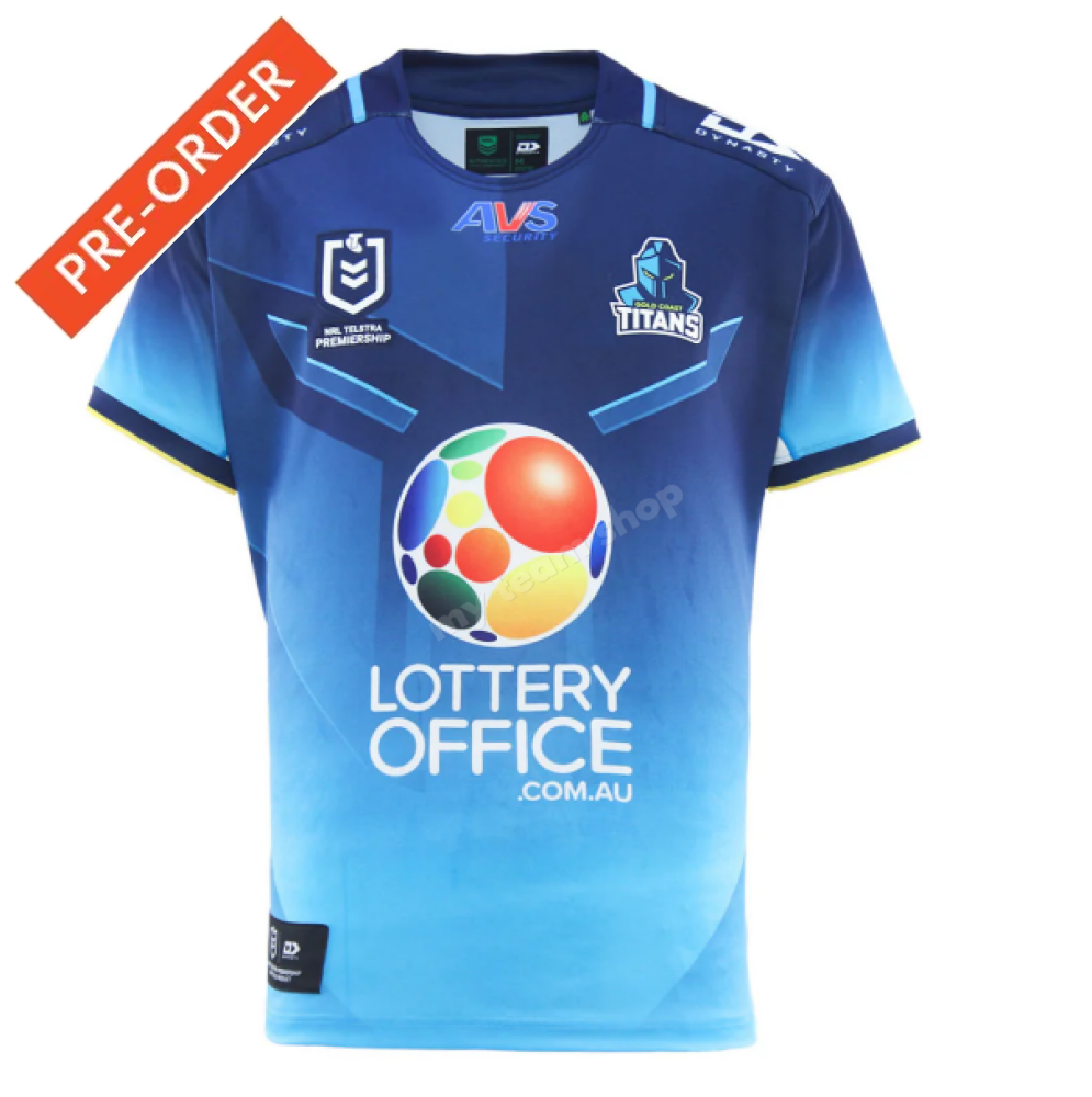 Gold Coast Titans 2025 Nrl Home Jersey Replica Jersey