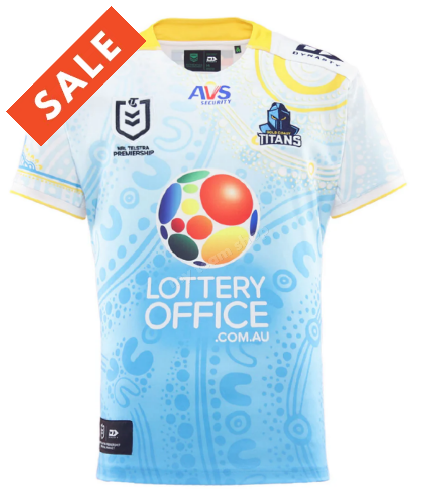 GOLD COAST TITANS 2025 NRL INDIGENOUS JERSEY NRL Replica Jersey