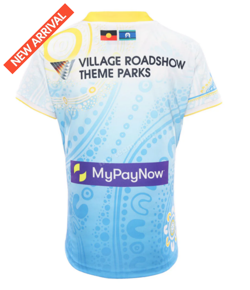 GOLD COAST TITANS 2025 NRL INDIGENOUS JERSEY NRL Replica Jersey