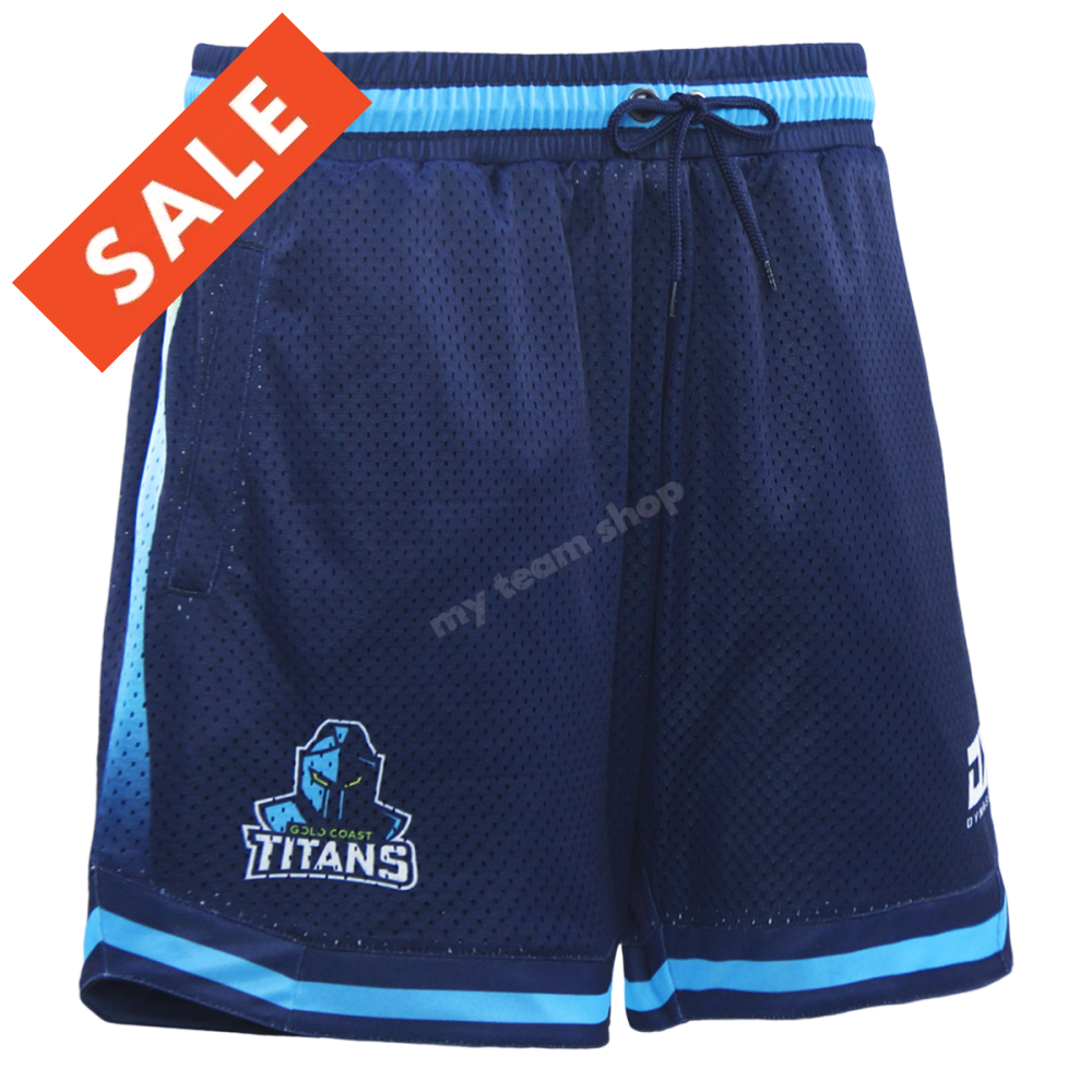 Gold Coast Titans 2025 Nrl Mens Basketball Short Basketball Shorts