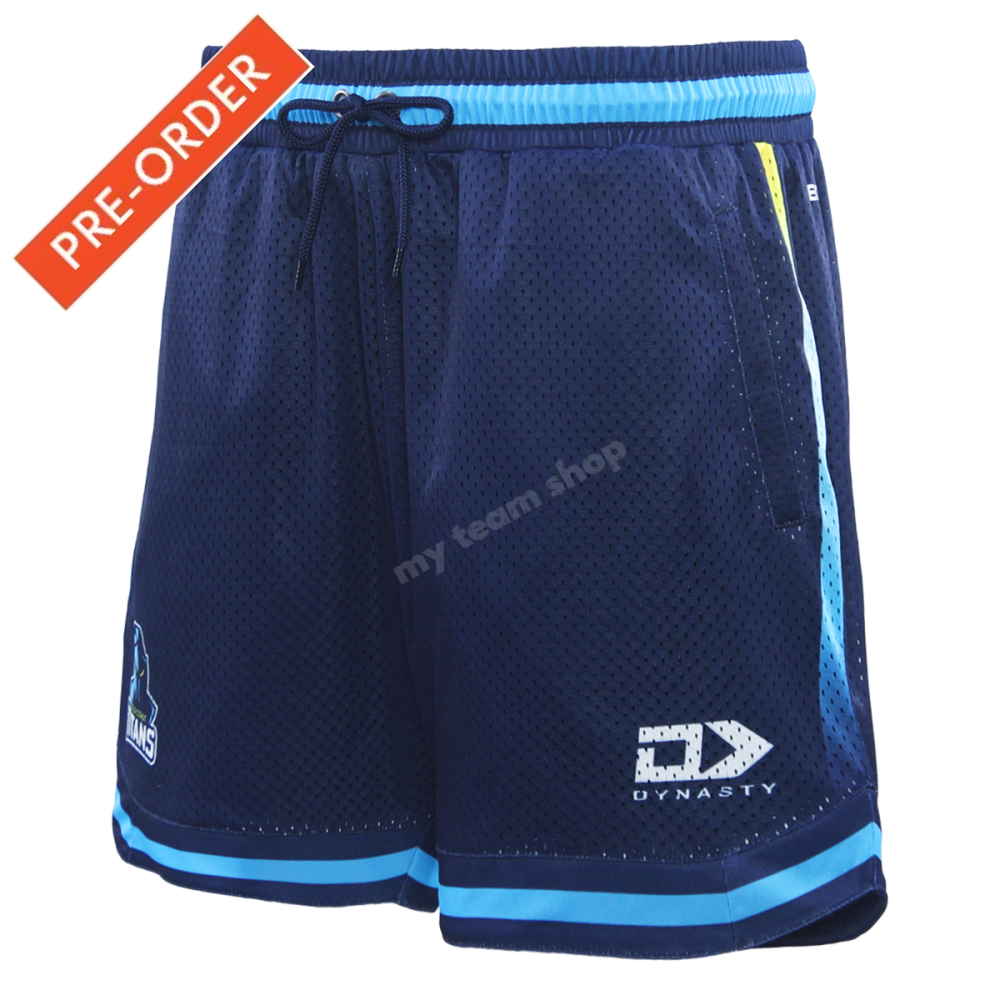 Gold Coast Titans 2025 Nrl Mens Basketball Short Basketball Shorts