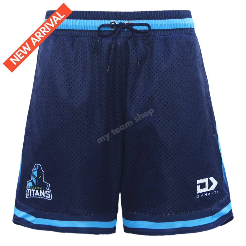 Gold Coast Titans 2025 Nrl Mens Basketball Short Basketball Shorts