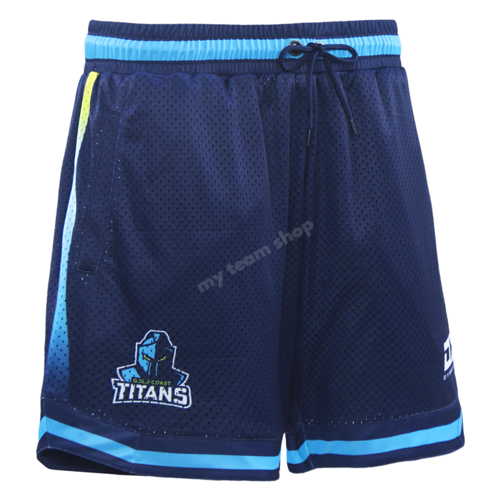 Gold Coast Titans 2025 Nrl Mens Basketball Short Basketball Shorts